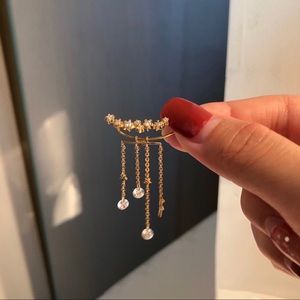 NWOT Detachable Star Earrings